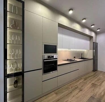 taxt ortukleri: Sifarişlə mətbəx dəsti, Özü çəkən petlələr, MDF, Kredit yoxdur, Pulsuz çatdırılma — 1