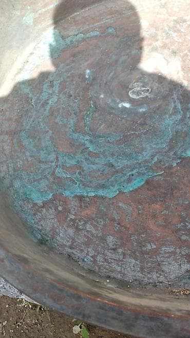 keramik tavalar: Böyük ölçülü mis tava halva tavası qedmi eses tavası misdi qedmi — 3