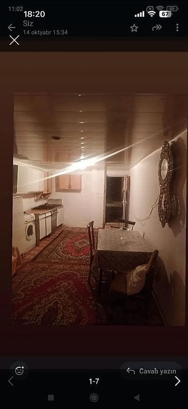 ev satqisi: 3 telebe qiz alinir elave kravat var kamunal icinde adam basi 120 — 1