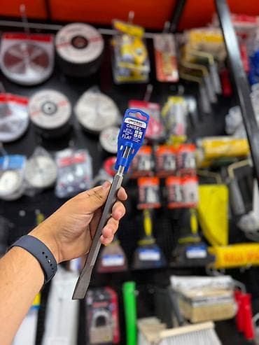 perferator: Pintonic düz oyma dəmir (chisel) – SDS-plus uyğun - Tip: Düz (Flat) — 1