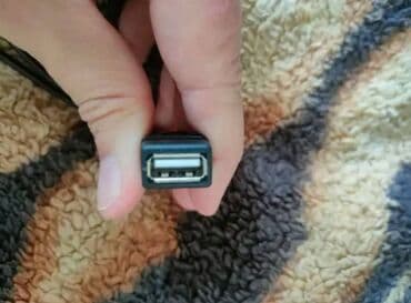 mikrafon kabeli: Ötürücü çevirici "Y" formalı OTG kabel splitter, 20 sm. uzunluğunda — 4