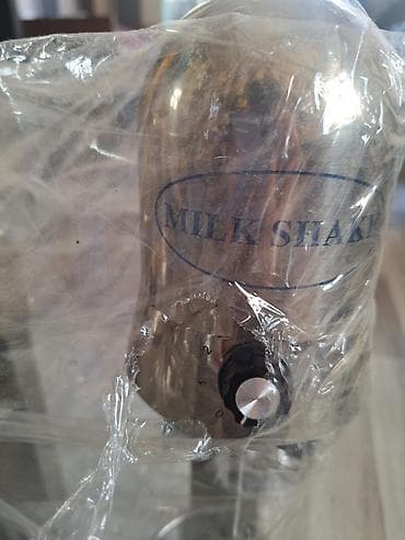mikser: İki başlı milk-şeyk mikseri - İkili quruluş: eyni anda 2 şeyk — 1