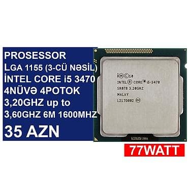 komputer prosesor: Kompüter üçün Core i3 i5 i7 Prosessorlar ⭐LGA 1156 (1ci nəsil) İntel — 5