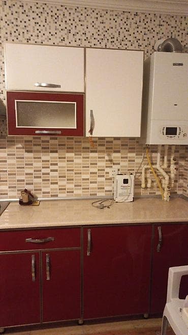 qlobus sekli: Mətbəx mebeli dəsti 7 metr akril - Üst və alt modullar: çoxsaylı şkaf — 3