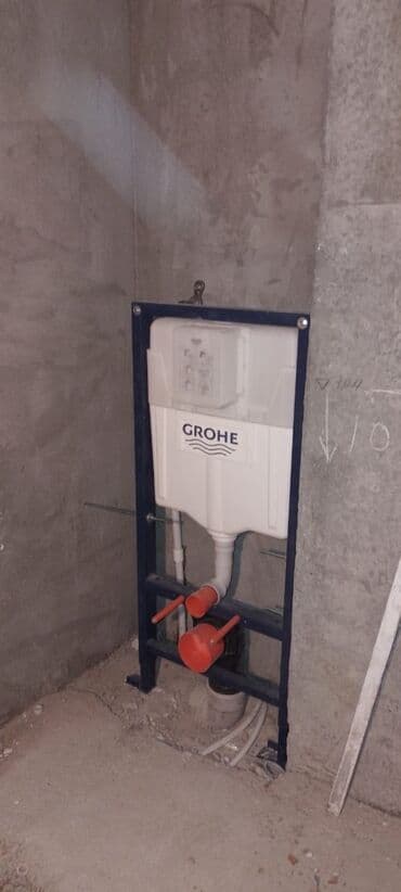 ремонт ванной комнаты и туалета: Salam her kese. Sekiller hamsi oz el iwimdi . Her cur santexnik işləri — 27