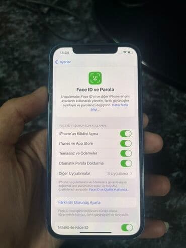telebee mi box: IPhone 12, Mavi, Face ID — 5