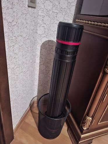 qələm qabi: Rəsmlər üçün teleskopik plastik boru (plan borusu).Yenidir.Böyükdür - — 1