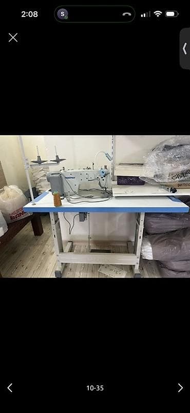 Satem: SGGEMSY sənaye tikiş maşını Xüsusiyyətlər: - Güclü sənaye sinfi