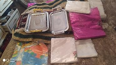 naxis sekilleri: Ev tekstili və mətbəx dəsti – qarışıq paket Dəstə daxildir: - 2 ədəd — 1