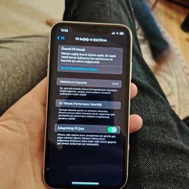 monitor ekran: IPhone 11, 128 GB, Ağ, Face ID — 2