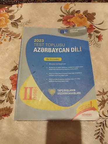 Azərbaycan dili 2-ci hissə