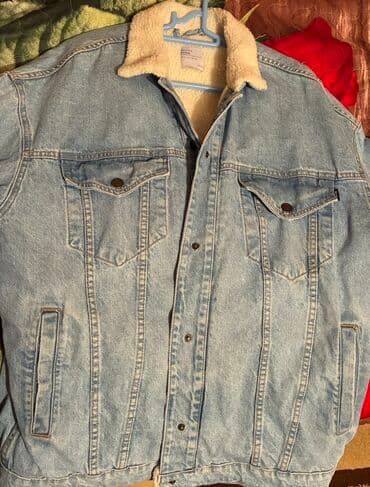 Pencəklər: Kurtka, Cins, Qış, Bershka, S — 4