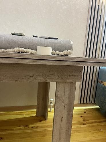 perla mebel stullar: Qonaq masası, Açılmayan, Laminat, Dördbucaq masa — 2