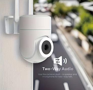 canon 5 d: 3MP Açıq hava Wi‑Fi Təhlükəsizlik Kamerası - 3MP yüksək ayırdetmə — 6