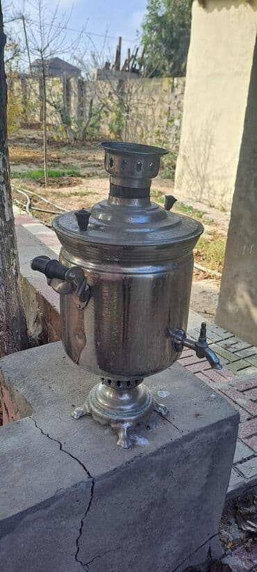 Кухонные вытяжки: Дровяной Самовар, 10 л — 1