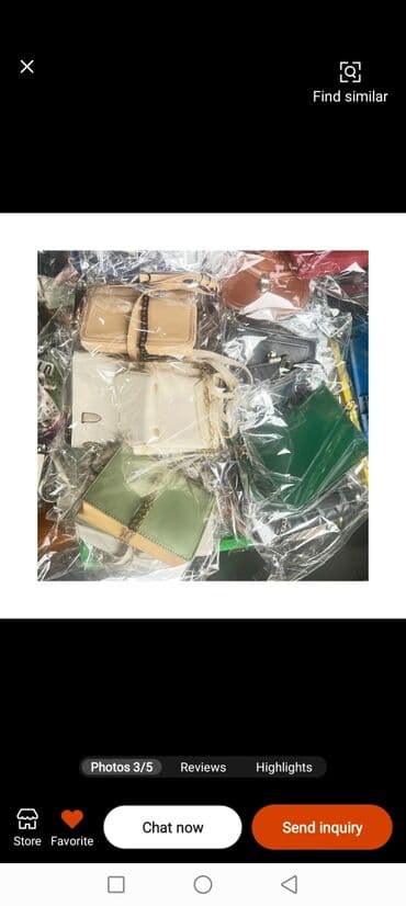 женские классические сумки: Сумка на плечо, Новый — 3