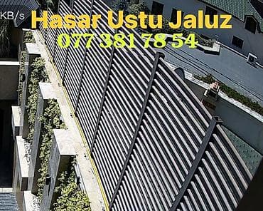 gunəş paneli projektor: Hasar üstü jalüz panelləri – həyət və bağ sahələri üçün gizlilik və — 1