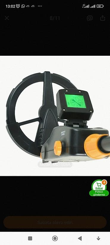 Холодильное оборудование: Metal detektoru 14 metr dərinlikdə aşkar edir. şəxsi heyət və torpaq — 2