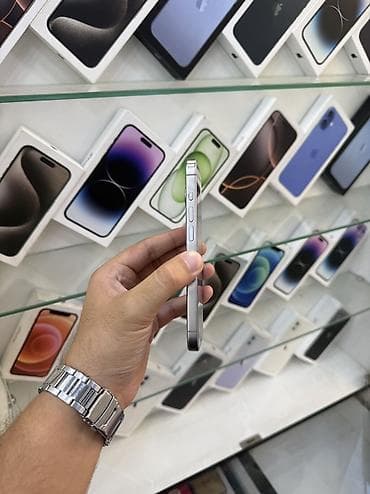 iphone xs pro max: IPhone 15 Pro, 128 GB, Natural Titanium, Zəmanət, Kredit, Simsiz şarj — 4