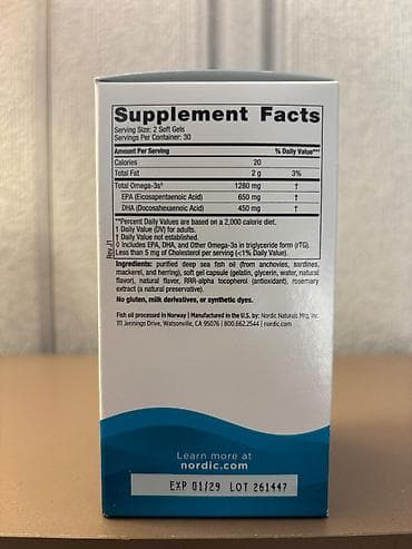 Məhsul: Nordic Naturals Ultimate Omega – balıq yağı əlavəsi — 2
