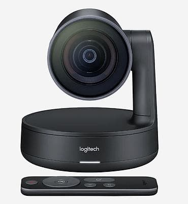 mini modem: Logitech Rally PTZ kamera - 4K Ultra HD video çıxışı, 60 fps-ə qədər — 4