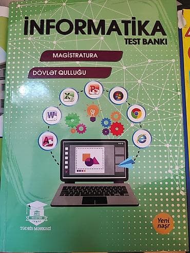 Tədris ədəbiyyatı: 1.Magistratura və Dövlət qulluğuna hazırlaşanlar üçün (Məntiq Test — 6