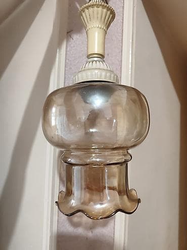 lusturlar: Çılçıraq, 1 lampa, Şüşə — 6