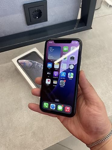 iphone xr azerbaycan: IPhone Xr, 64 GB, Qara, Face ID — 6