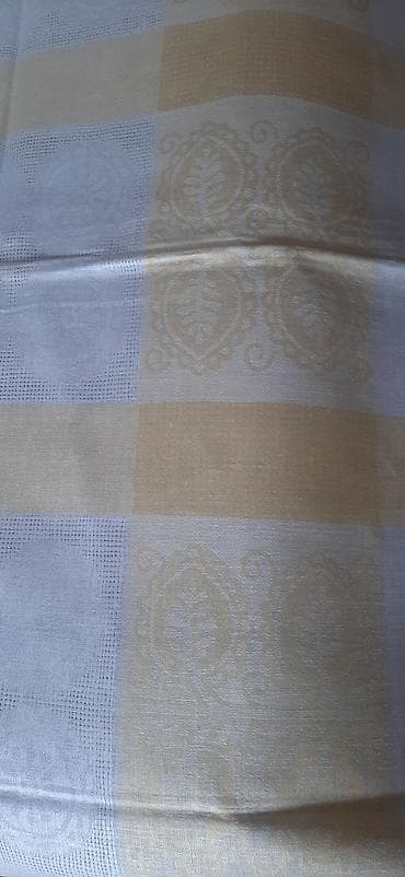 bambu tekstil: Yeni rəng - Bej Kətan Süfrə, Pulsuz çatdırılma — 2