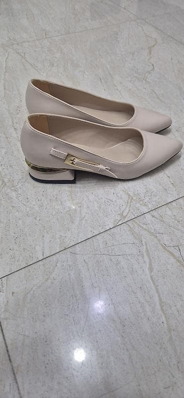 Сапоги: Brend: Epsela Shoes Model: Qadın baletka/pumps Rəng: Açıq bej (nude) — 2