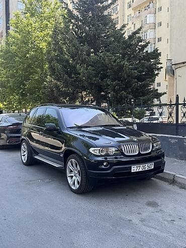 BMW X5: 4.8 л | 2006 г. Внедорожник