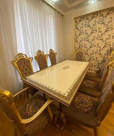 Masa desti. 580azn. 8 stulla. İdeal veziyyetde tecili evden
