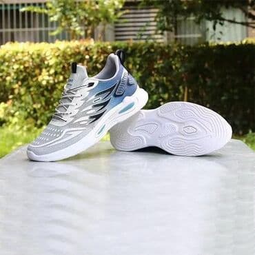 красофкалар мужской: Ağ və mavi rənglərdə, idman üslubunda olan bu ayaqqabılar rahatlıq və — 6