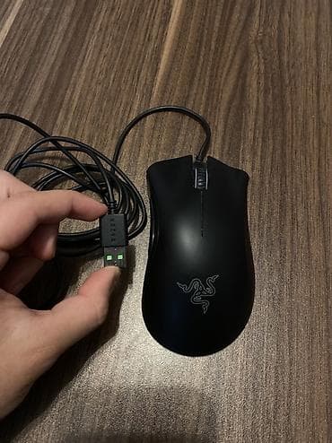 Razer DeathAdder Essential oyun siçanı - Bağlantı: USB 2.0 kabel