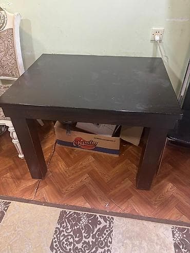 kompüter stolları: Mətbəx masası, Açılmayan, Taxta, Kvadrat masa — 1