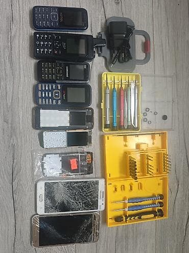 acar naboru satilir: Köhnə telefonlar və təmir alətləri dəsti zapcastdir ehtiyyat hisse — 1