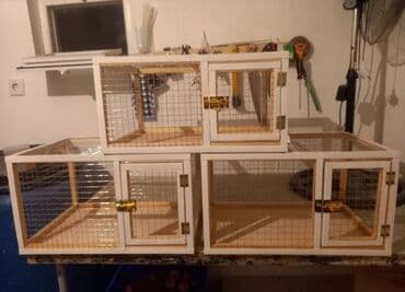 xamyak qəfəs: Dovşan,şinşila,bildirçin,cücə,xamyak,pişik,quş ve s kimi ev heyvanlari — 1