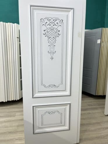 ev qaplsl: Ağ rəngdə olan bu qapılar evinizə zəriflik və klassik bir görünüş bəxş — 1