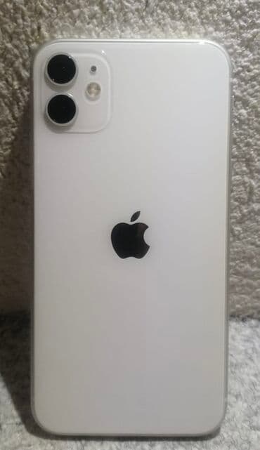 iphone 6qiymeti: IPhone 11, 64 GB, Ağ, Barmaq izi, Face ID — 3