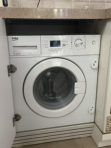 Стиральная машина Beko, 7 кг, Б/у, Автомат, Без сушки — 1