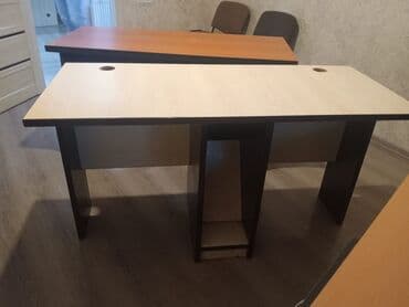 Вилки: Компьютерный стол, Нераскладной, Прямоугольный стол — 4