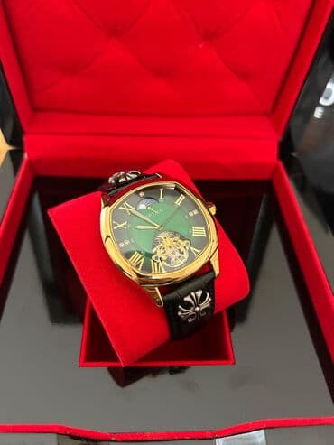 saat gumuş: Yeni, Qol saatı, Patek Phillipe, rəng - Qara — 6