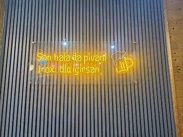 Reklam lövhələri: Neon işıq lövhələri – restoran, pub və lounge-interyerlər üçün — 3