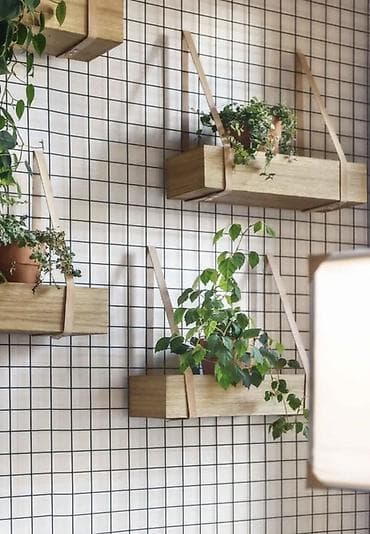 Dekorativ divar panelləri: Divar üçün metal tor panel dekoru və təşkilatçısı. Minimalist və — 3