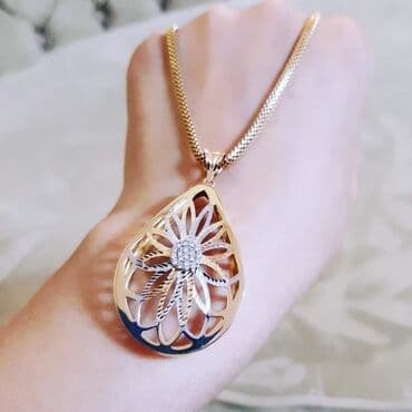 1 qram qızılın qiyməti 2024 750: Kulon, Sarı qızıl, 585 Əyar, 389 g — 6