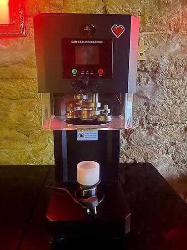 Paketləmə aparatları: Qapaqlama Aparatı – Can Sealing Machine - Masaüstü — 3