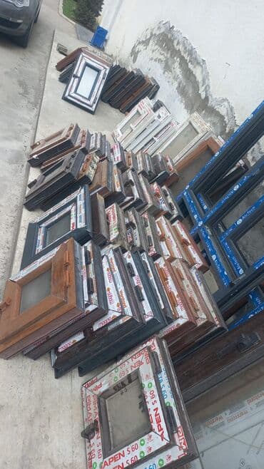 şüşə qiyməti: İşlənmiş İkiqat şüşə paketi Plastik pəncərə, Еni: 140 sm, Uzunluğu: 150 sm, Ödənişli quraşdırma — 4