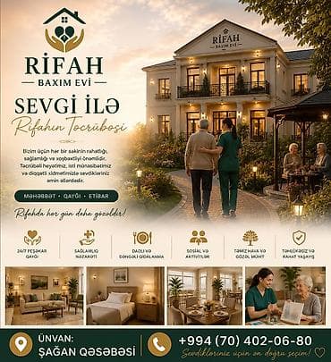 ev tikinti: Rifah Baxım Evi – sevgi ilə peşəkar qayğı Rifahda hər sakinimizin — 2