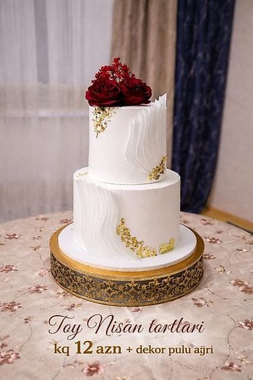 Мясная продукция: Toy, nişan, bayram, ad gunleri tortlari. Kilosu 14 manatdan dekora — 7