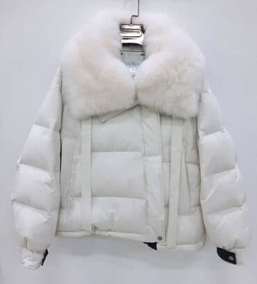 uzun jaketlər: Qadın üst geyimləri kolleksiyası - Uzun qarışıq materiallı palto — 5